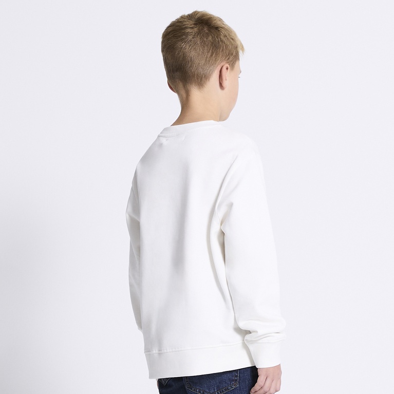 Sweatshirt "Pax star" White